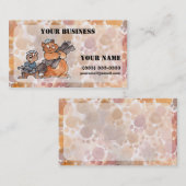 大工のBuisinessカード 名刺 (正面/裏面)