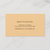 大工は木工業のプロフェッショナル木に用具を使います 名刺 (裏面)