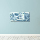 大工イリノイ州イリノイ州アイアン&ボルト キャンバスプリント (インサイチュ (ウッドフロア))