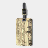 大工イリノイ1871シティビュー ラゲッジタグ (正面縦)