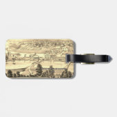 大工イリノイ1871シティビュー ラゲッジタグ (裏面横)