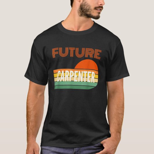 大工ギフト未来の大工Tシャツ Tシャツ (正面)