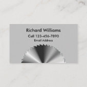 大工クール業者用名刺 名刺 (裏面)