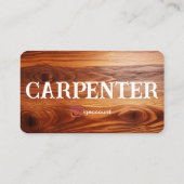 大工サンプル 名刺 (裏面)