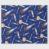 大工ジョイナ木工工具 ラッピングペーパー (フラット)