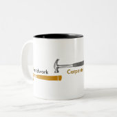 大工ハンドイマン ツートーンマグカップ (正面左)