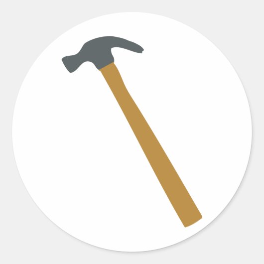 大工ハンマー ラウンドシール (正面)