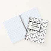 大工パーソナライズされた工 ノートブック (内部)