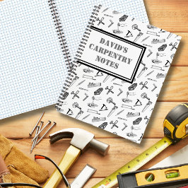 大工パーソナライズされた工 ノートブック