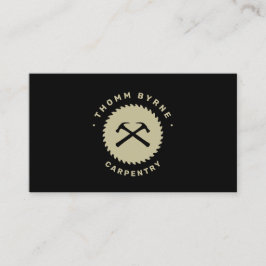 大工ホーム建築ハンマーラウンドソー 名刺