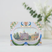 大工ホール – フィラデルフィア,ペンシルバニア ポストカード (スタンド正面)