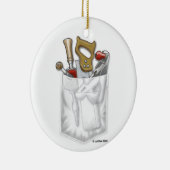 大工ポケット セラミックオーナメント (右)