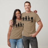 大工ロック紙シザーテーブルソーギフト Tシャツ (ユニセックス)