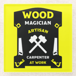 大工仕事と木工 ガラスコースター