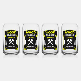 大工仕事と木工 ガラス缶