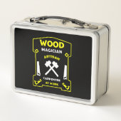 大工仕事と木工 メタルランチボックス (裏面)