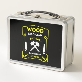 大工仕事と木工 メタルランチボックス