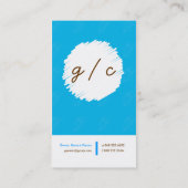 大工仕事のカスタムな名刺 名刺 (裏面)