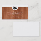 大工名刺 名刺 (正面/裏面)