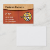 大工大工名刺 名刺 (正面/裏面)