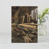 大工工忙し房招待状 招待状 (スタンド正面)