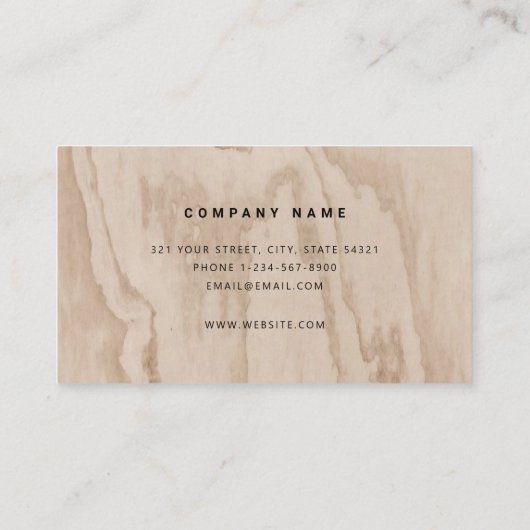 大工建築QRコード名刺 名刺 (裏面)