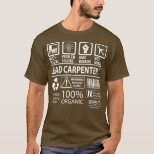 大工数々の指導者認定仕事ギフトサイト Tシャツ