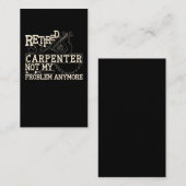 大工退職したパパ木工夫 名刺 (正面/裏面)