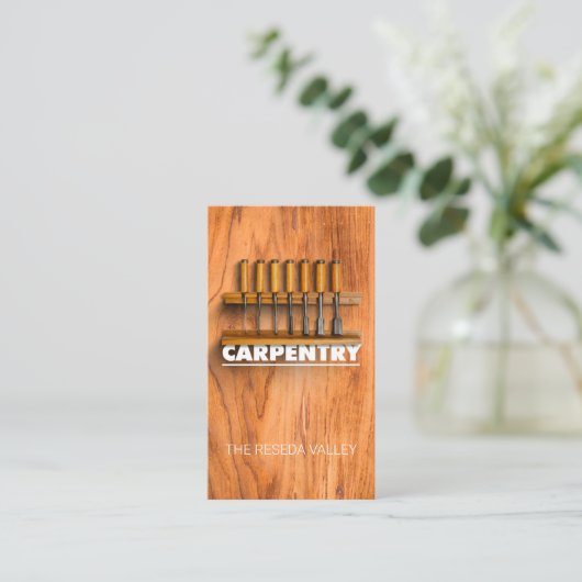 大工道具 名刺 (スタンド正面)