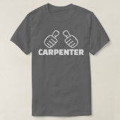大工4 Tシャツ (デザイン正面)