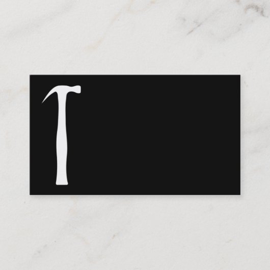 大工7の名刺 名刺 (正面)