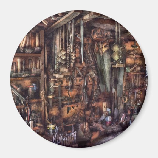 大工 – それは多くの道具だ マグネット (正面)