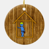 大工 セラミックオーナメント (裏面)