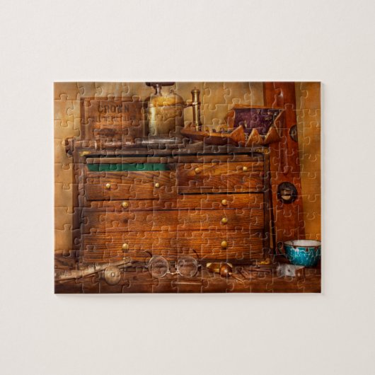 大工 – ツール – 私の若い日 ジグソーパズル (横)