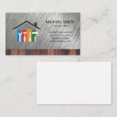 大工 | ハードウェアツール | 建築ビルダ 名刺 (正面/裏面)