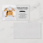 大工 |ホーム |建築ロゴ 名刺 (正面/裏面)