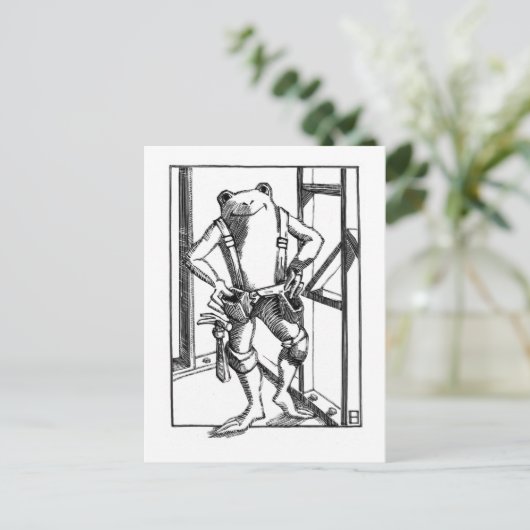 大工 ポストカード (スタンド正面)