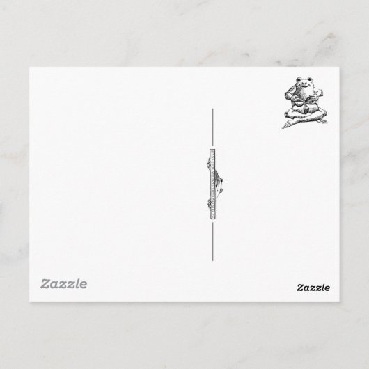 大工 ポストカード (裏面)