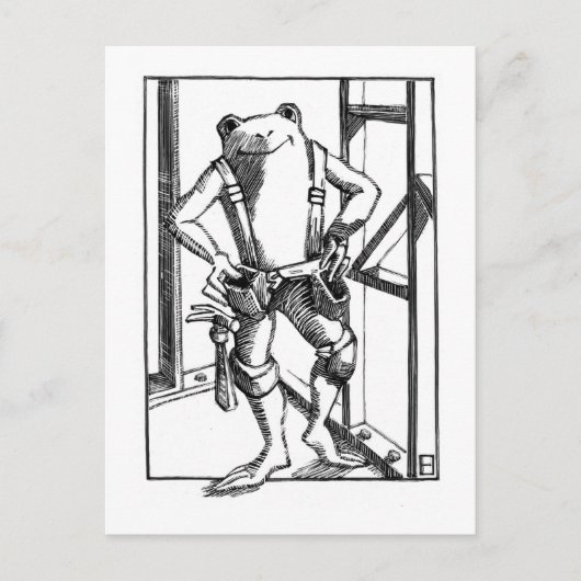大工 ポストカード (正面)