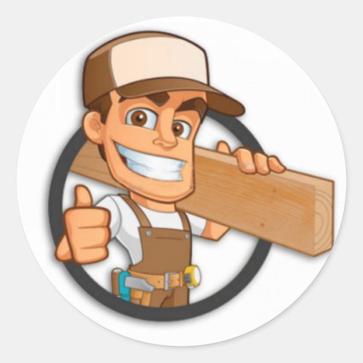 大工 ラウンドシール (正面)