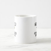 大工…一般人のみ頭が切れる コーヒーマグカップ (中央)