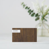 大工 名刺 (スタンド正面)