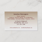 大工 名刺 (裏面)