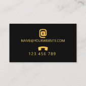 大工 名刺 (裏面)