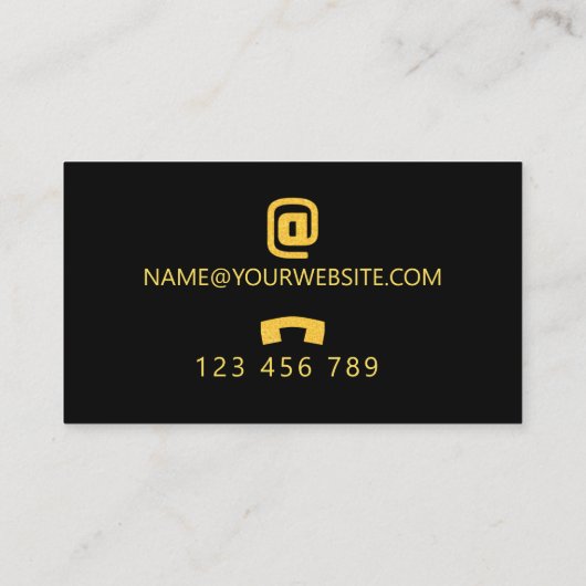 大工 名刺 (裏面)