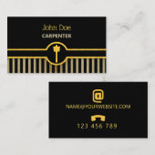 大工 名刺 (正面/裏面)