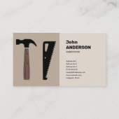 大工 名刺 (裏面)