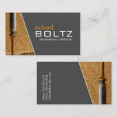 大工-名刺 名刺 (正面/裏面)