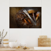 大工 – 工具 – 彫刻用ツール ポスター (キッチン)