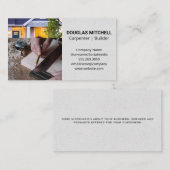 大工 | 建築作業者 | ハウス 名刺 (正面/裏面)